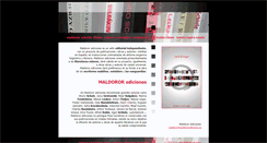 Desktop Screenshot of maldororediciones.eu